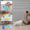 LEUCITE Interactive Cat Toys: Agile Moving Ball with Elastic Mesh