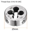 TA-VIGOR 1pc 5/16-18 UNC Metric Adjustable Threading Die, Alloy Tool