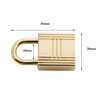 heyous 4pcs Zinc Alloy Archaize Padlocks Key Lock with Key
