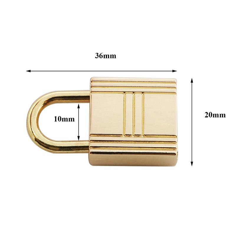heyous 4pcs Zinc Alloy Archaize Padlocks Key Lock with Key