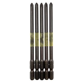 ANEX ABRD5-2120 Kokuryu Toughness Bit with Steps, 0.8 x 4.7 inches (2 x 120 mm), Set of 5