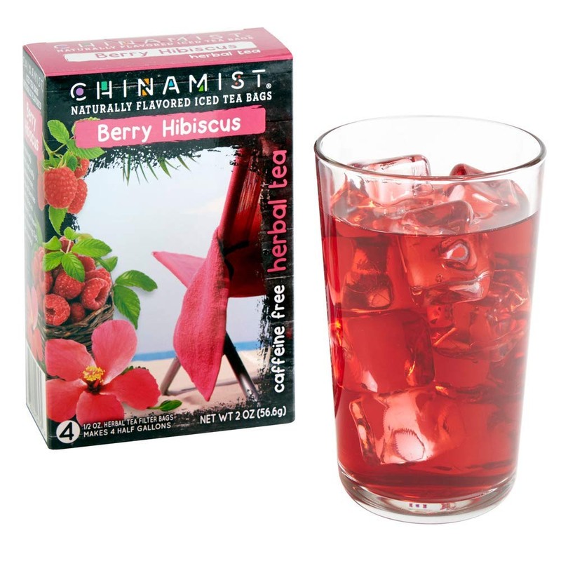 CHINAMIST Iced Tea – Berry Hibiscus Herbal Tea Infusion –