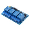 2PCS 4 Channel Relay Module Optocoupler Isolation ABS Solid State