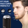 Mini Electric Shaver for Men, Cordless Foil Razor, Wet Dry