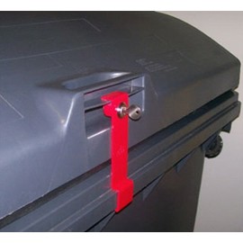 CTS Rheinwerk Rubbish Container Lock (1100 Litres) Lid in Lid 1100-R-D Simultaneous Locking