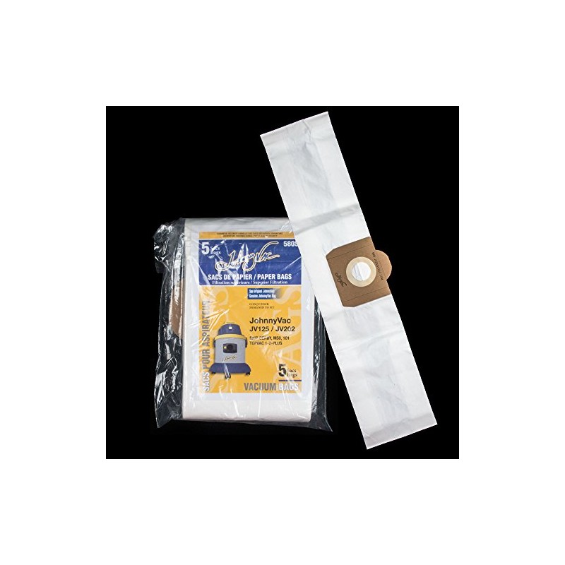 Ghibli JOHNNY VAC OEM Paper Vacuum Bag 580S JV125 JV202