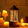 Christmas Decorations Home Lighted Christmas Snow Globe Christmas Lanterns Water