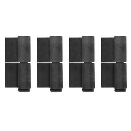 MOUNTAIN_ARK 4 Pack Weldable Lift Off Hinges, 3-3/8" x 1-5/8" Weld On Flag Hinges for Trailer, Metal Gate