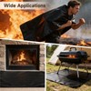 Skdqiee Fireproof Mat 39.4 x 39.4 Inch, Fiberglass Insulation Pad,