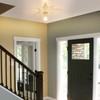 16 inch Flush Mount Ceiling Light with Pull Chain On/Off