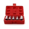 5PCS Magnetic Spark Plug Socket Set Includes 14mm 16mm Thin