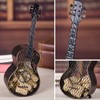 Guitar Shaped Wine Cork Container Wine Bottle Stopper Organizer Home
