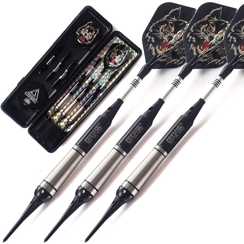 CUESOUL Latest Wolf Design Series Soft Tip Darts 16g Barrel