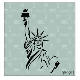 Stencil1 6 x 6 Stencil-Statue of Liberty