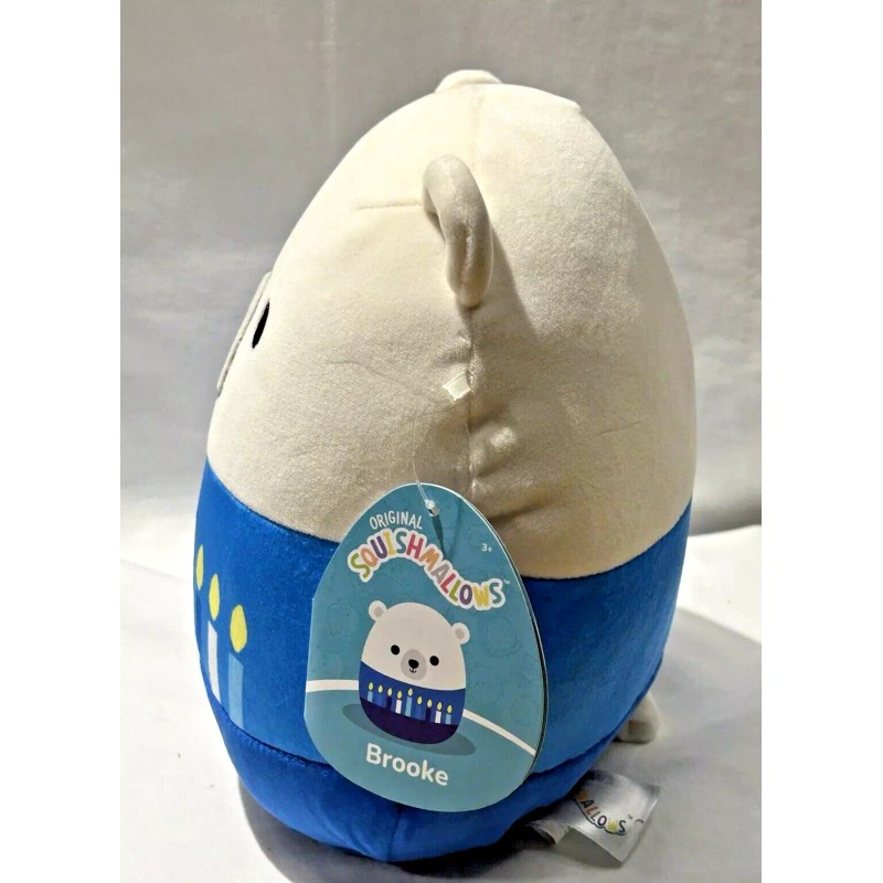 Squishmallows Original Squishmallows 8" Brooke The Polar Hanukka Bear