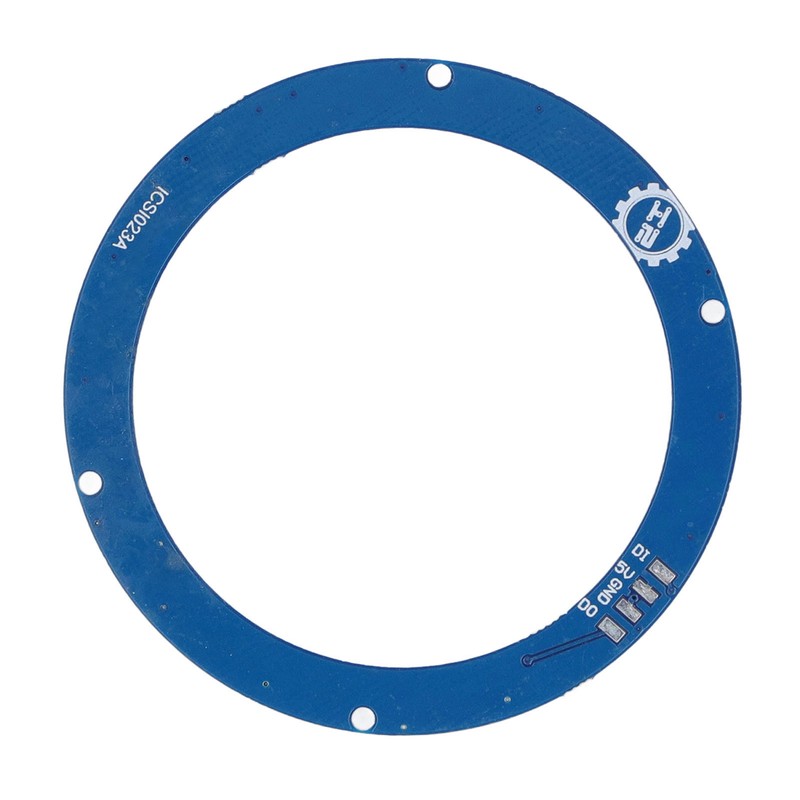 2Pcs RGB LED Ring 16 Bit Intelligent Full Color Highlight