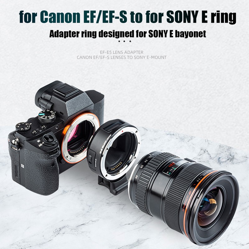 VILTROX EFE5 Auto Focus Lens Adapter for OLED EF EFS