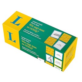 Langenscheidt Memo - Spiel Wie sagt man es richtig?: Deutsche Wörter und Wortverbindungen spielerisch lernen (Memo Game)