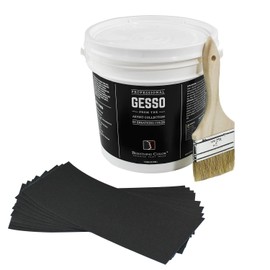 Breathing Color White Gesso Canvas Primer (1 Gallon Bundle)