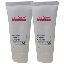 Cellfusion C Expert Variderm Shield Cream MD 80ml / 셀퓨전씨 엑스퍼트 배리덤 쉴드 크림 MD 80ml X 2개 SPF43 자외선 차단제 선크림 피부보호크림