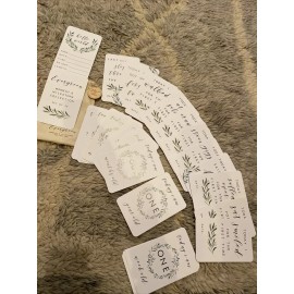 Blossom & Pear baby milestone cards Blossom & Pear