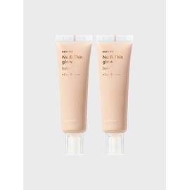 Hanskin Nudie Thin Glow Base 30ml x 2 (Cool Blossom Vanilla Beige) / 한스킨 누디씬 글로우 베이스 30ml 2개 (쿨블라썸바닐라베이지)