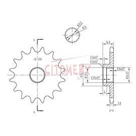 Chain kit 16/48 for Yamaha XJ 600 S Diversion 4BR MU01 4LX RJ014 1992 – 2003 X-Ring Reinforced Original