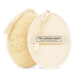 Esponja Lufa Baño Exfoliante Corporal Luffa Ducha Hombres Mujeres Niños Hecha Egipcia Natural Ecológica Bolsa Viaje Algodón Paquete