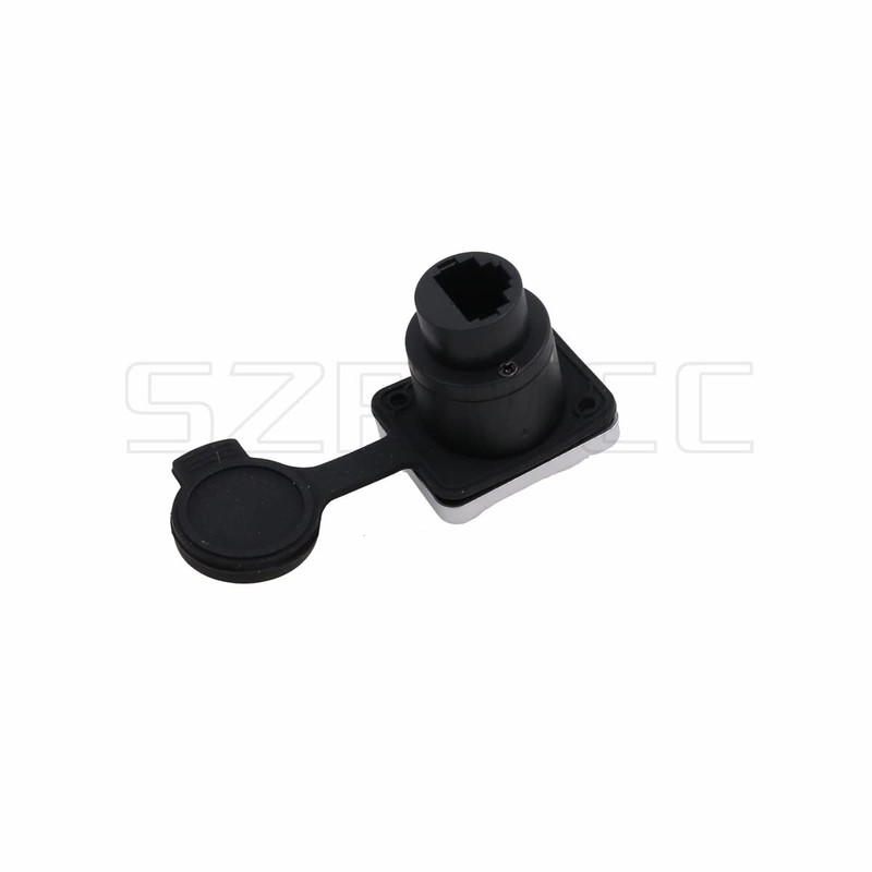 SZRMCC RJ45 Panel Mount Connector Cat5e RJ45 Ethernet Female LAN