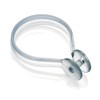 Croydex Clear Shower Curtain Button Rings, Pack of 12, Clear,33mm