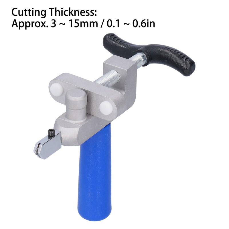 Glass Tile Cutter 2 in 1 Manual Cutting 3‑15mm Hand