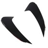 Pair of Rear Bumper Air Vent Spoiler Splitter Glossy Black