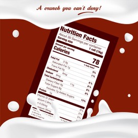 got milk? Wafer Rolls, Chocolate, 17-ounce Box with 30 Rolls, Individually Wrapped Rolled Wafer Spirals with Filling, Chocolate Wafer Cookies for Dessert or Snack, Retail Pack