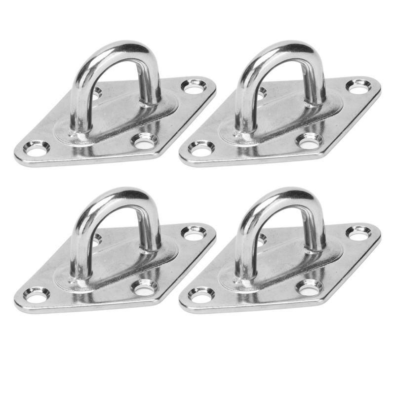 10Pcs Eye Plate 316 Stainless Steel Heavy Duty Suspension Pad