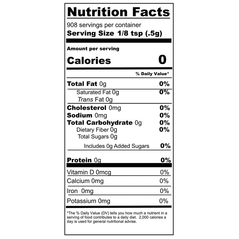 Beta Cyclodextrin - Food Grade 16 Ounces (454 Grams)