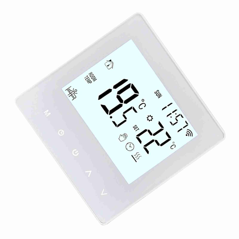 Smart Tuya WiFi Thermostat 16A Digital Programmable LCD Display Underfloor