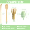 5 Pcs Bamboo Matcha Whisk Set, Bamboo Whisk, Chasen, Tea