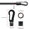 1/4" X 50' Elastic Bungee Shock Cord Kayak Stretch String
