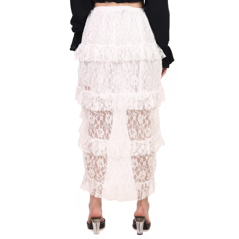 ThePirateDressing Steampunk Victorian Cosplay Costume Womens Gothic High-Low Show Girl