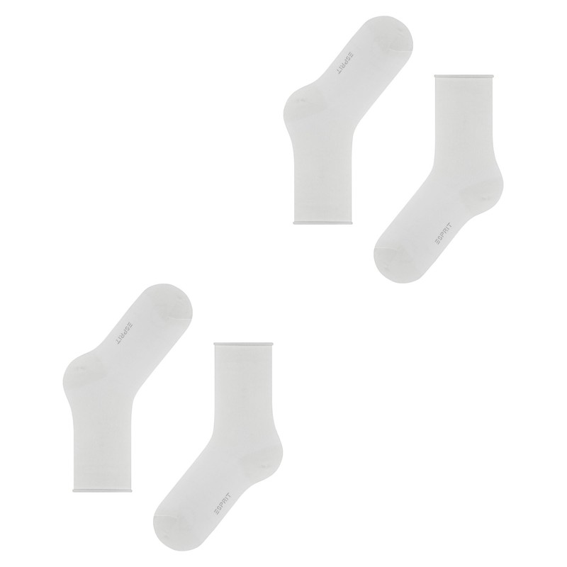 ESPRIT Women's Basic Pure Multipack W So Cotton Plain Socks