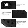 Sink Drain Basket Splash Proof Silicone Vegetable Food Strainer for