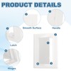 PATIKIL Access Panel for Drywall 95x145mm, 1 Set ABS Plastic
