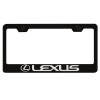 MVP Black License Plate Frame For Lexus
