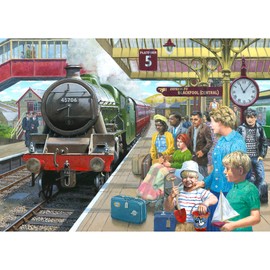 Puzzle by Gibsons - Puzzle: 1000 Express to Blackpool – 1000 Piece Puzzles for Kids and Adults – Ages 12+