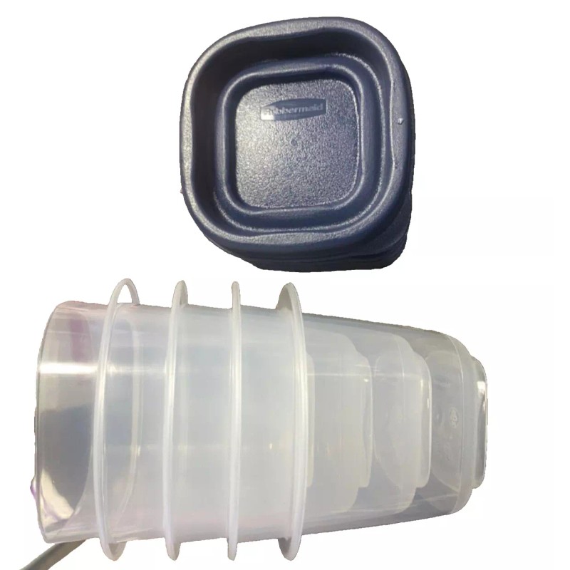 rubbermade Rubbermaid *Brand New* (4) 4oz Snack Half Cup Set