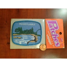NEW Vintage Voyager Pennsylvania Souvenir Patch Emblem State PA Iron-on or Sew