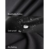 AIRCUTE Men Urinary Incontinence Underwear Washable Absorbency Soft Bladder Leak