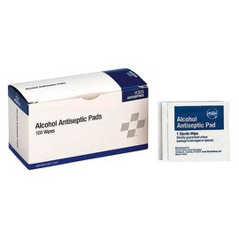 Alcohol Cleansing Pads, 1-1/4x2-5/8, PK100, Mfr: H305-A