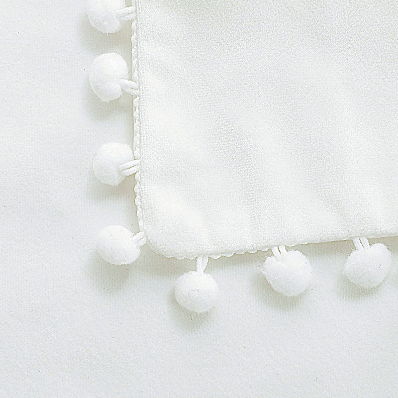 PiccoCasa Velvet Pillow Covers Throw Pillow Covers with Balls for