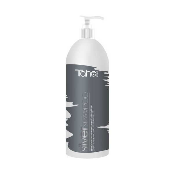 Tahe Silver Shampoo 1000ml Correction for White, Grey or Highlighted Hair